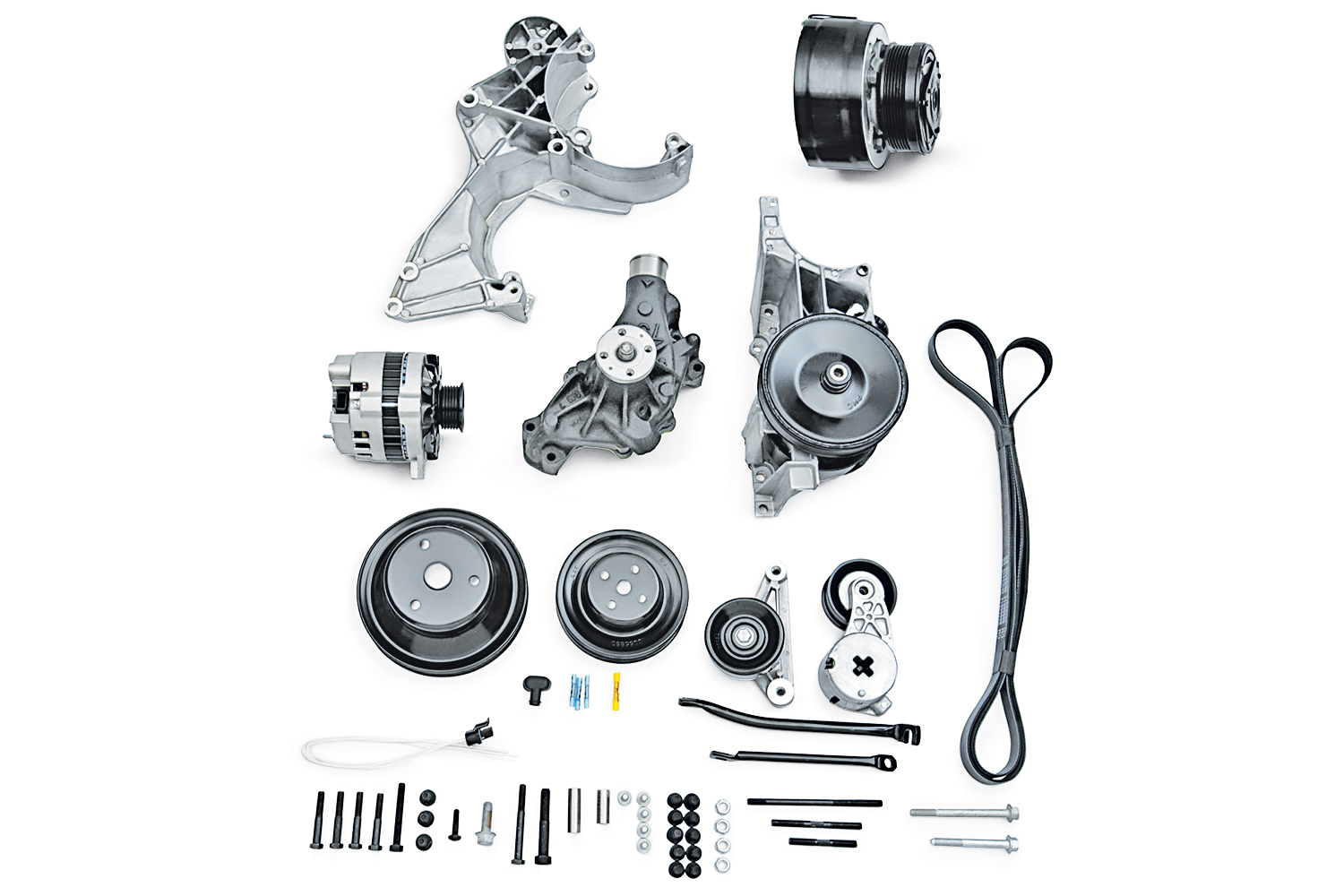 Your 350 chevy belt diagram explained serpentine or v belt setup