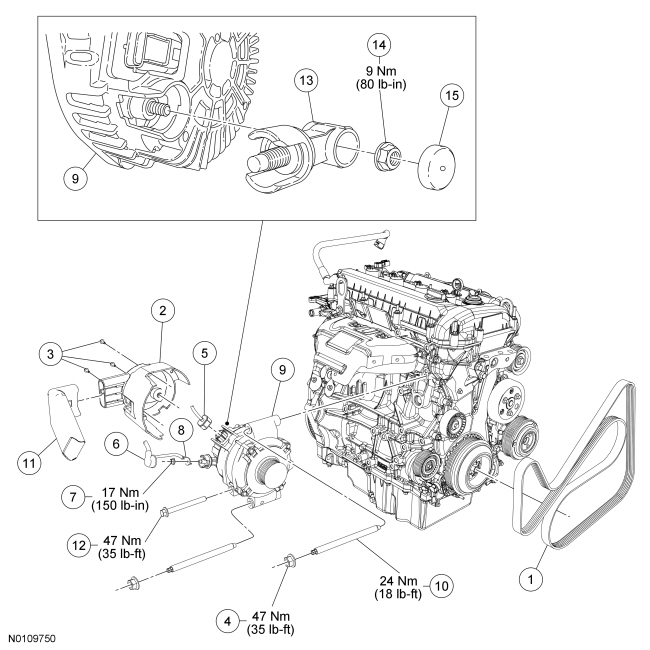 2011 Ford Escape Serpentine Belt Diagram Step-by-Step Visual Installation