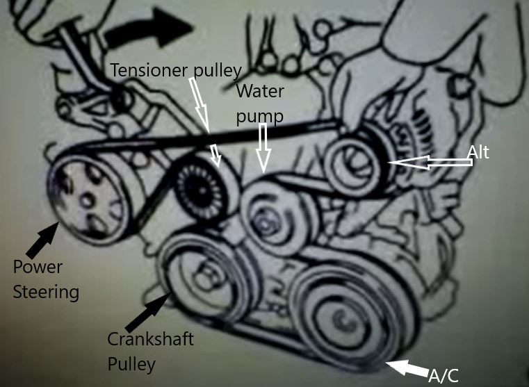 Looking for 2010 Camry Belt Path? View Serpentine Diagram Picture Here