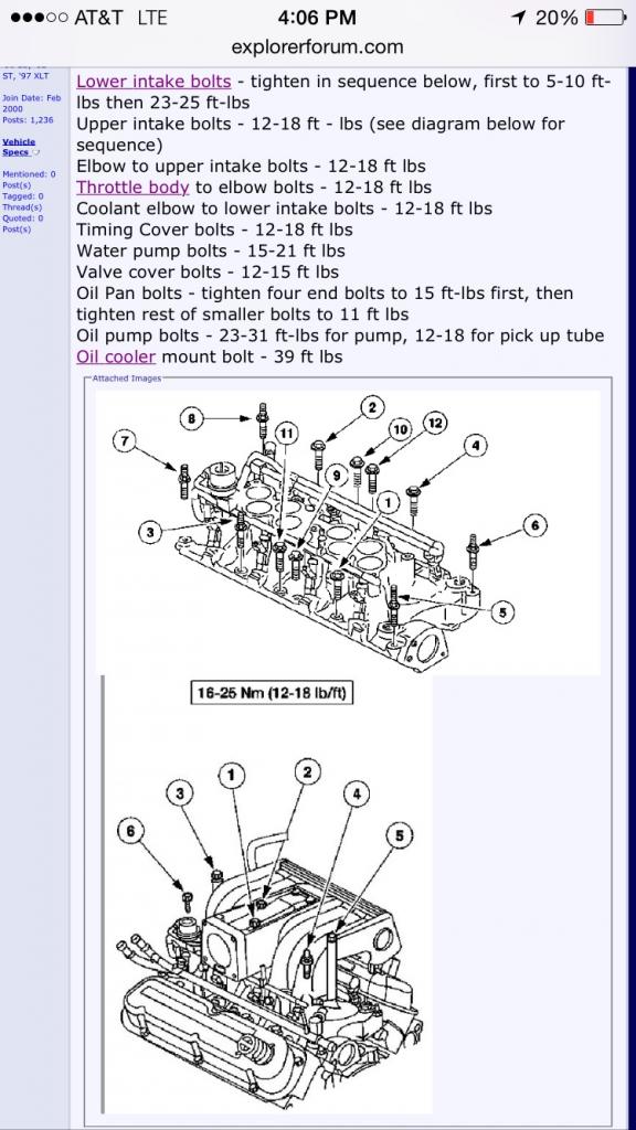 Ford 3.0 Upper Intake Manifold Torque Specs Fix Mistakes Fast