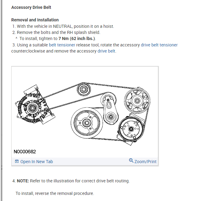 Where to Find the 2005 Ford Escape 3.0 Serpentine Belt Diagram