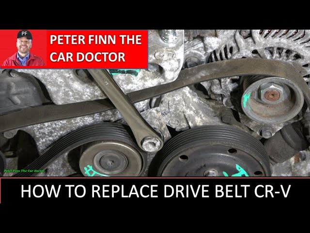 Installing serpentine belt on 2005 Honda CRV? Essential diagram inside!