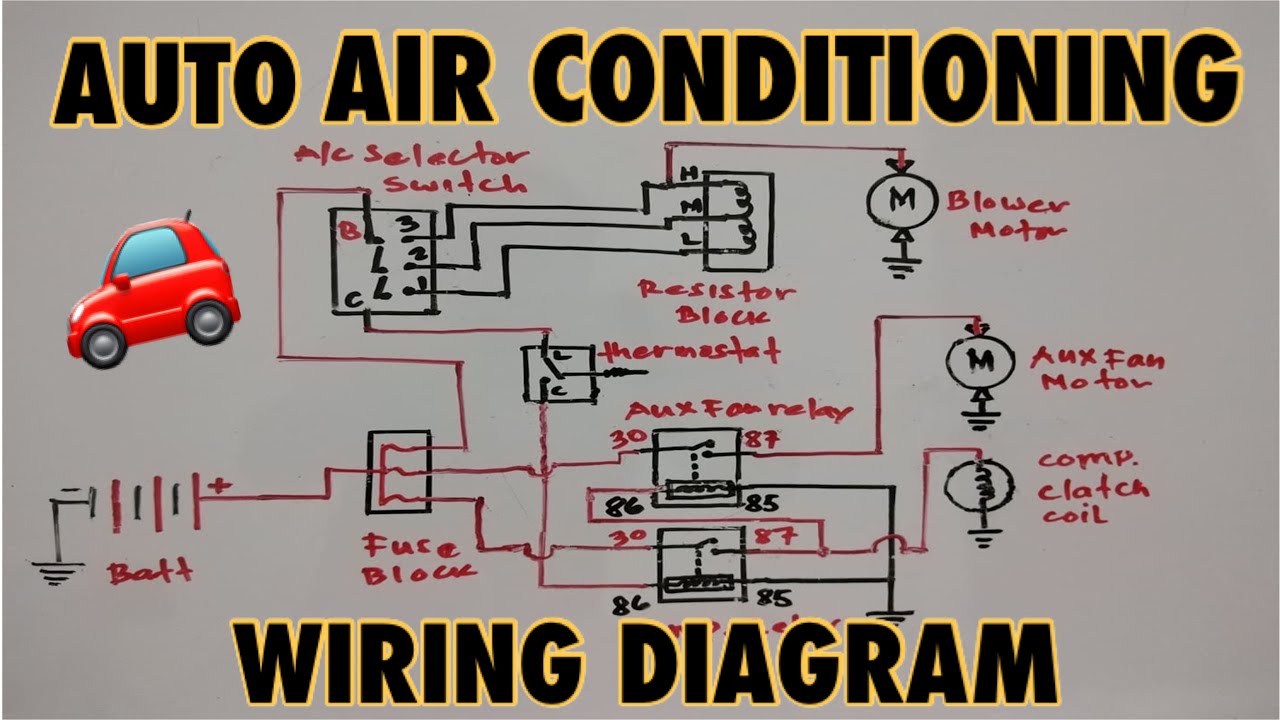 Auto Air Conditioner Wiring Diagram Troubleshooting Tips - Fix It Fast