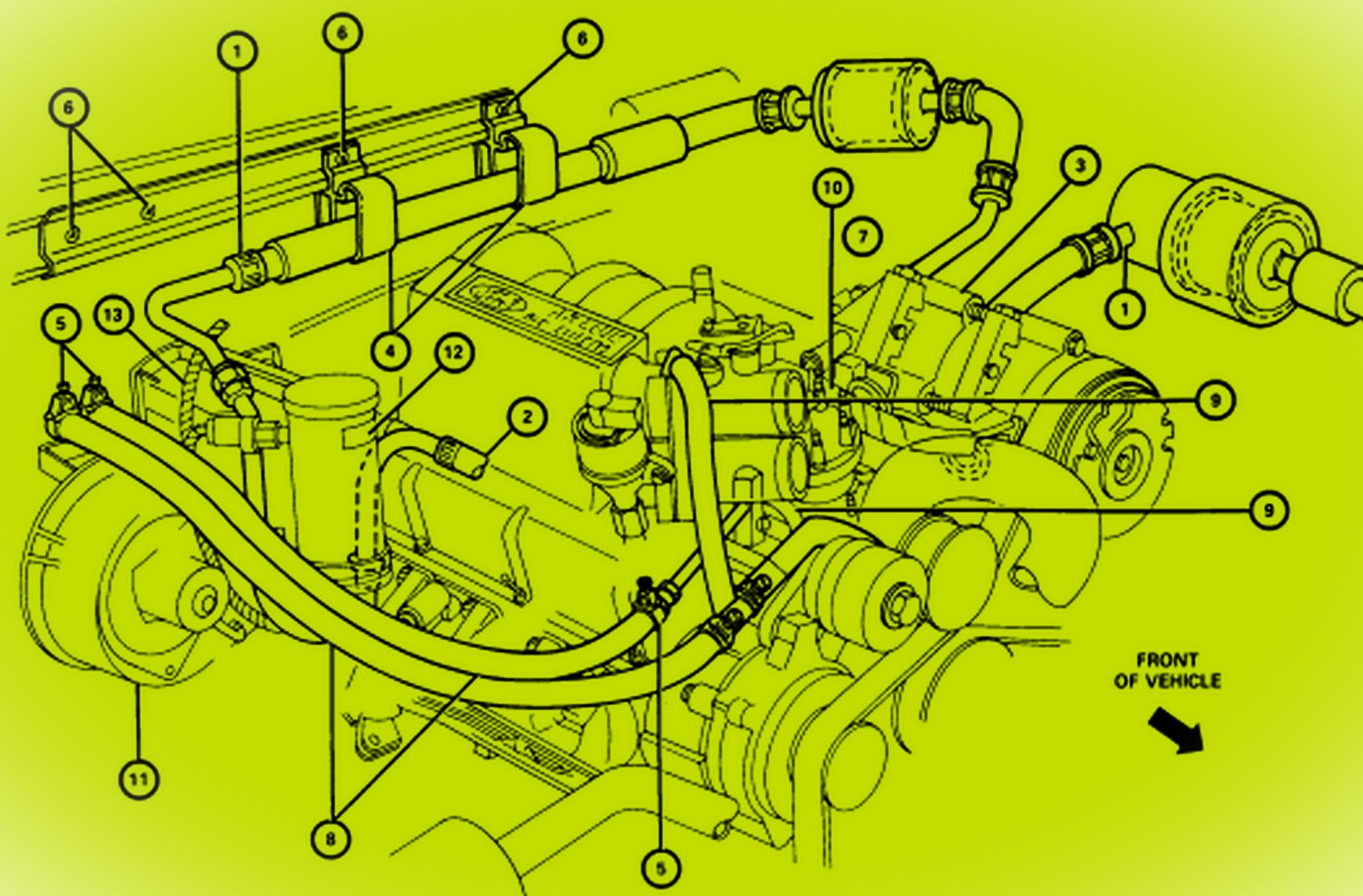 How to read 5.4 triton heater hose diagram? Clear explanations and visual aids!