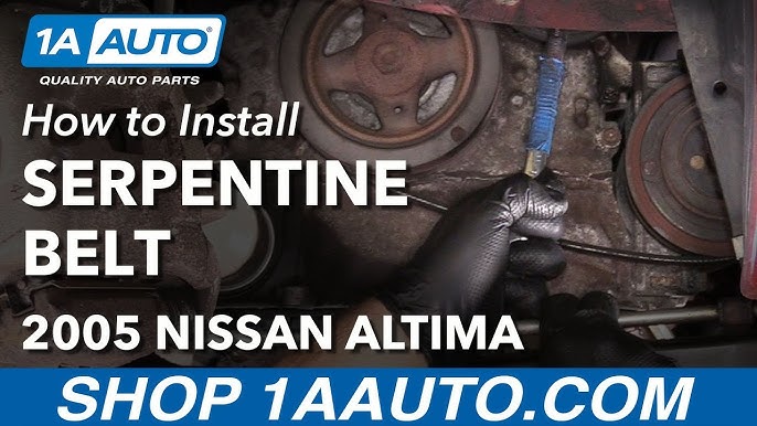 2005 Nissan Altima 2.5 Serpentine Belt Diagram Quick Fix Steps Explained