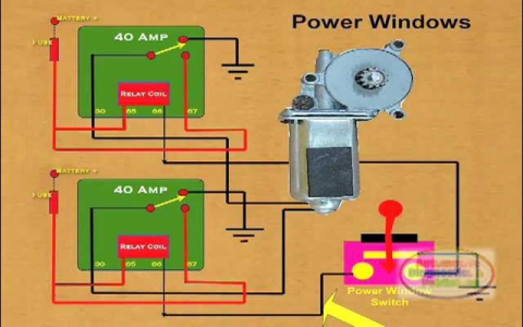 Easy Car Window Motor Diagram Guide: Learn Parts To Fix Your Windows