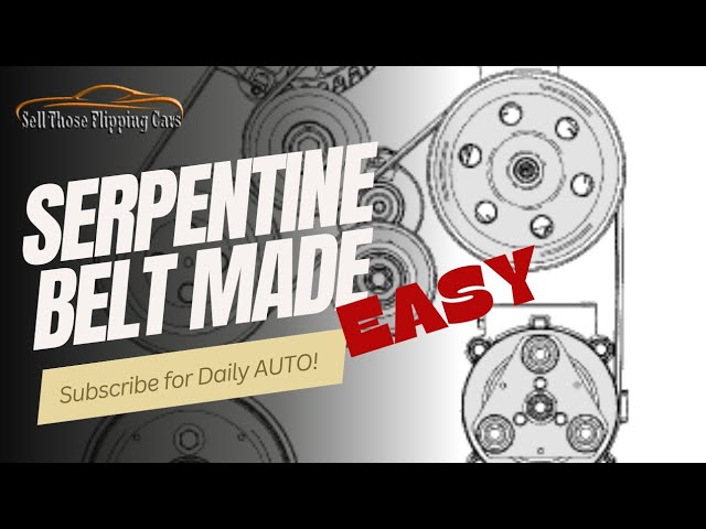 2001 Ford Taurus Serpentine Belt Routing Diagram DIY Guide Save Money