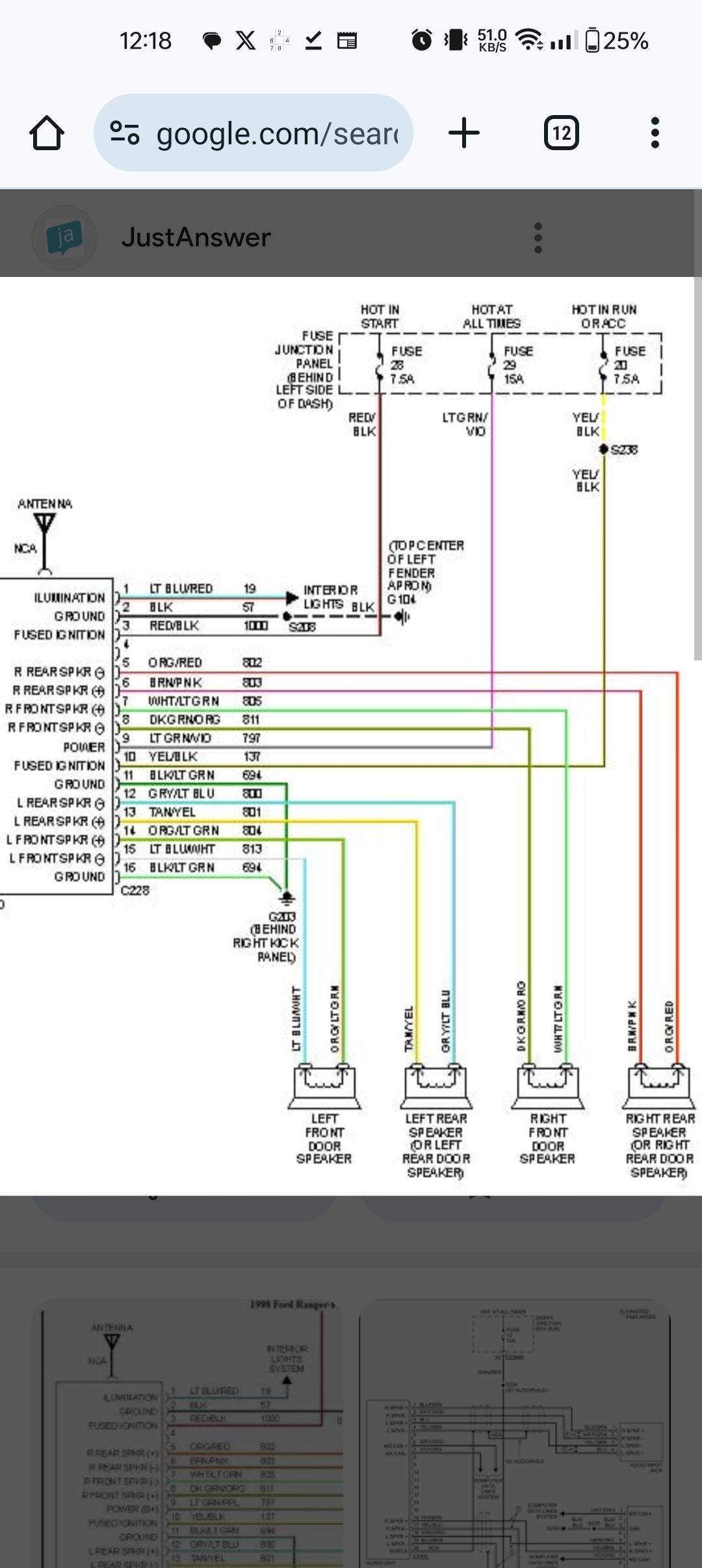 Fix Your 99 Ford Ranger Radio Wiring Diagram Common Mistakes