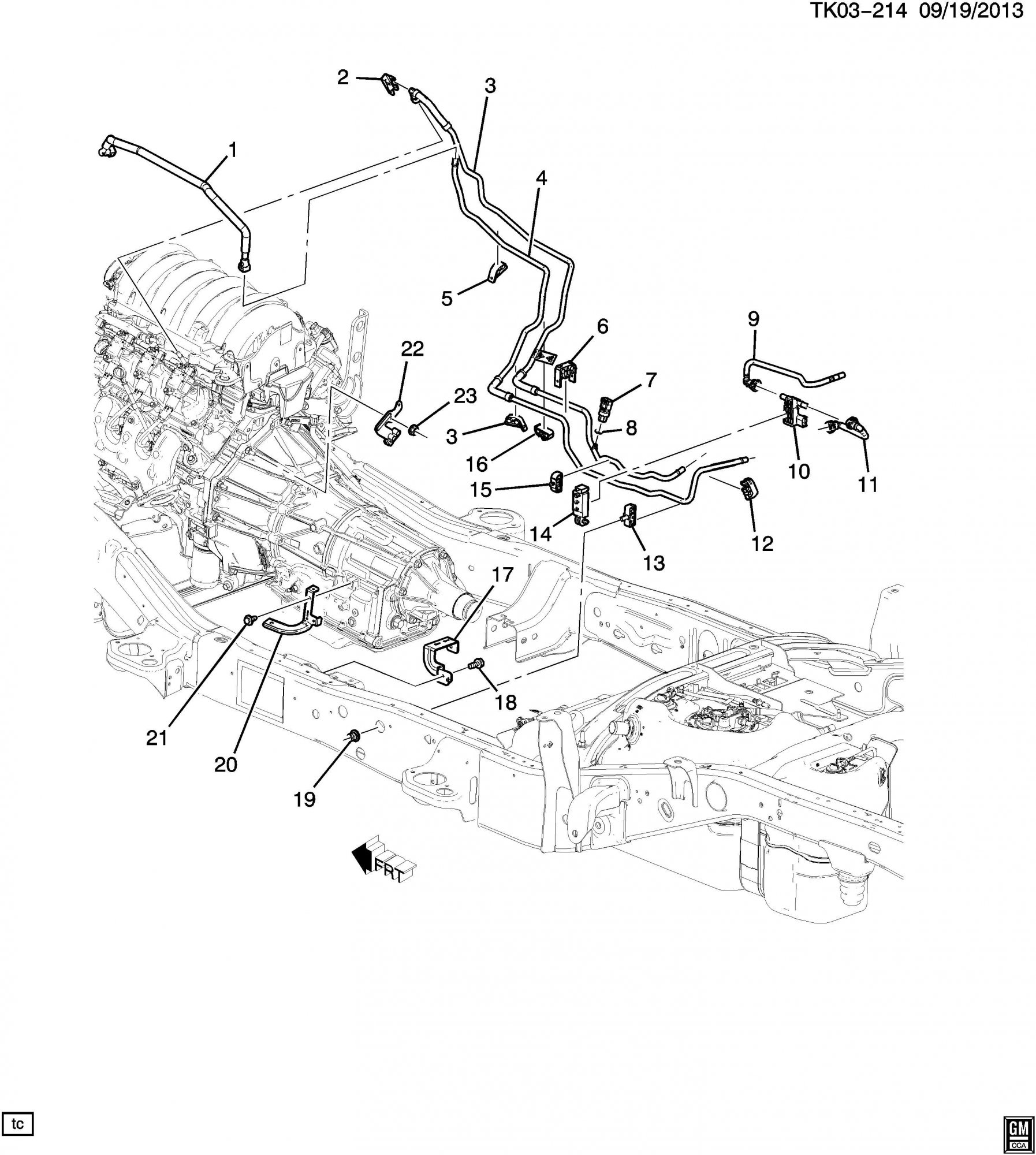 Troubleshoot Fuel Issues with our 5.3 Vortec Fuel Line Diagram