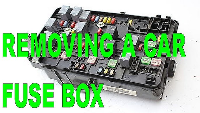 How to remove under-hood fuse box? Step-by-step guide with tools!