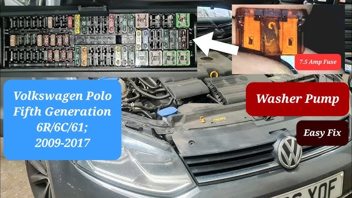 Is there a fuse for the washer pump? Simple DIY replacement guide inside.