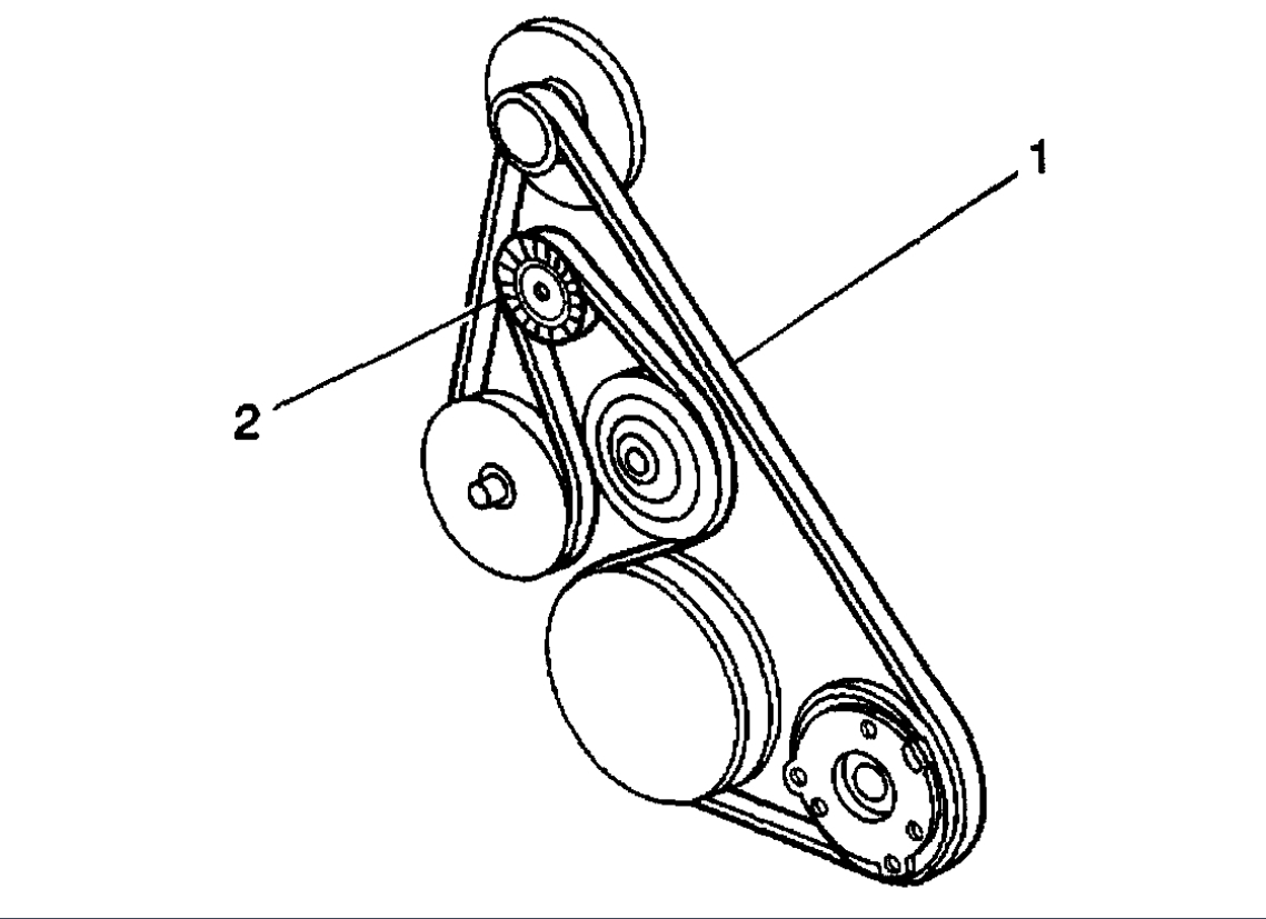 How to Install Belt Using 01 Buick Lesabre Serpentine Diagram