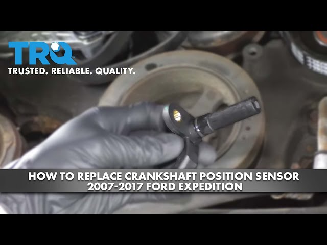 Where is the crankshaft position sensor on a ford 5.4 find out easy now!
