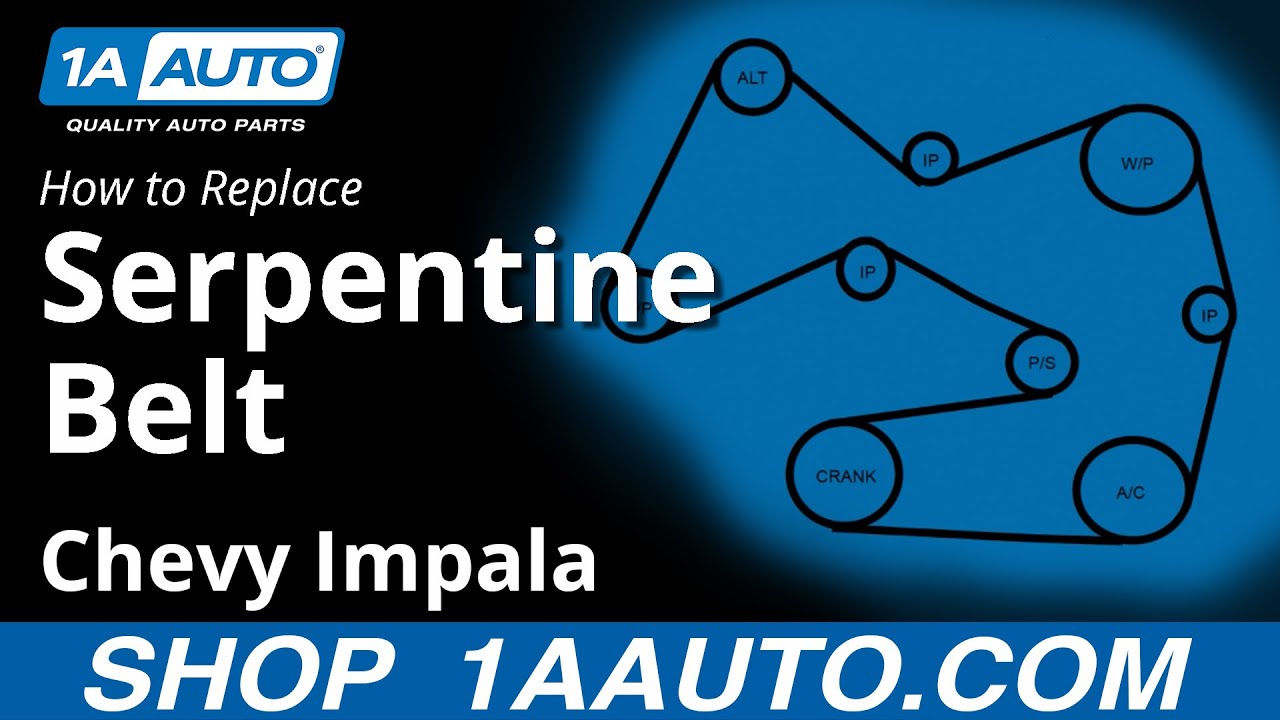 Belt wrong 2006 chevy impala 3.5 belt diagram solves install problem